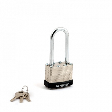 Замок висячий стальной Apecs PDS-65-40-L